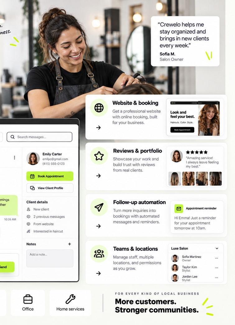 Crewelo platform capabilities