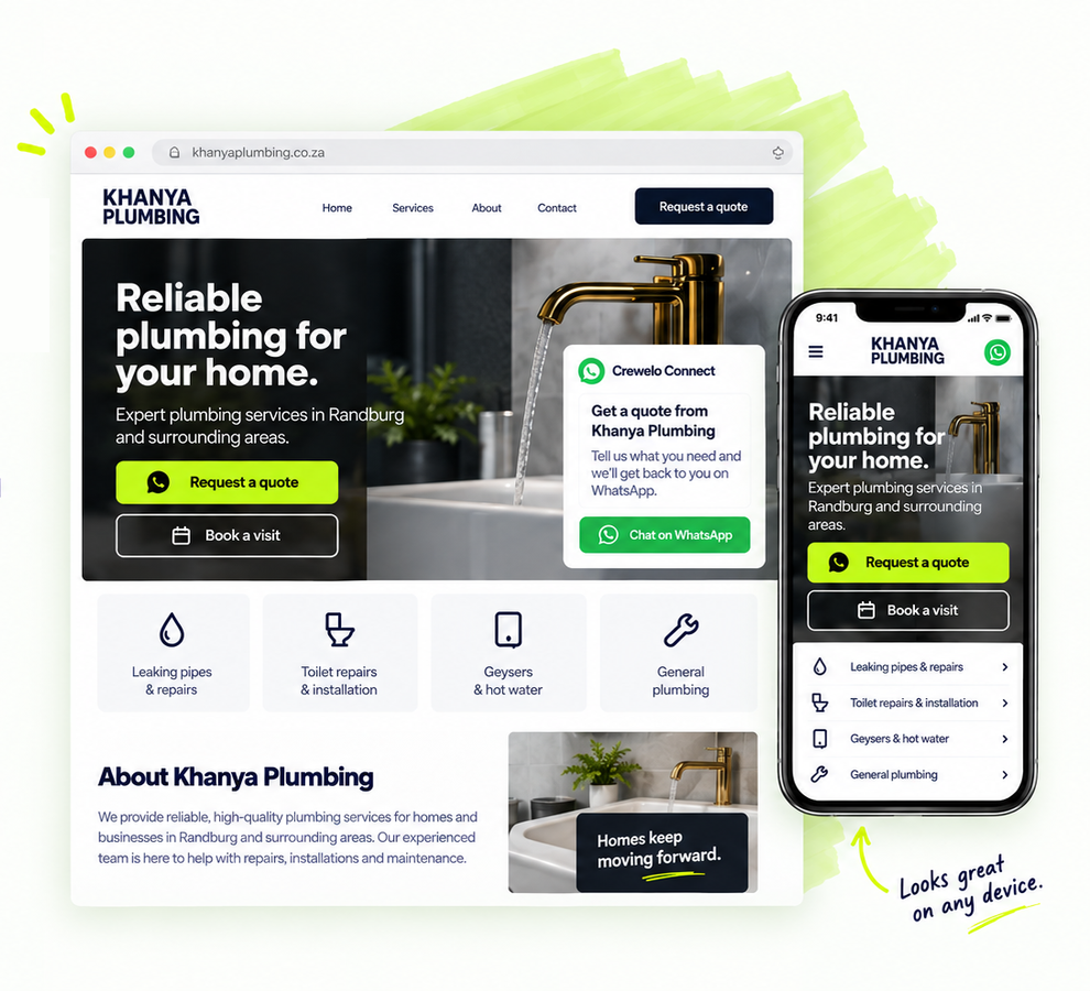 Khanya Plumbing responsive proof