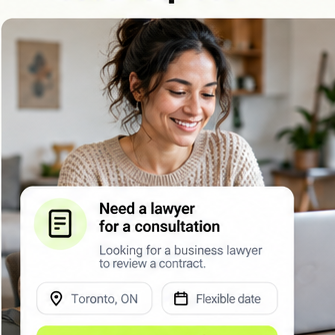 Customer posting request