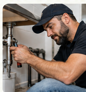 Plumbing contractor professional