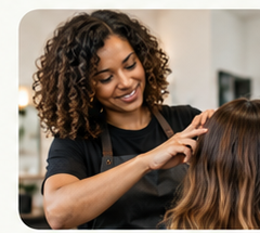 Salon stylist professional